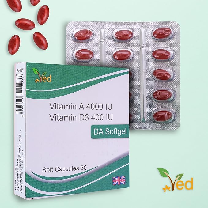 Ved Vitamin A & D3 SOFTGEL Capsule (15X2)