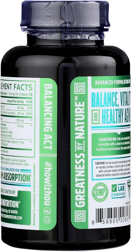 ZHOU NUTRITION Dim Active 60ct, 60 CT