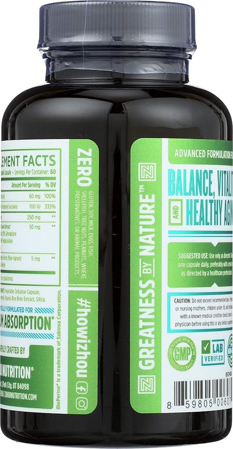 ZHOU NUTRITION Dim Active 60ct, 60 CT