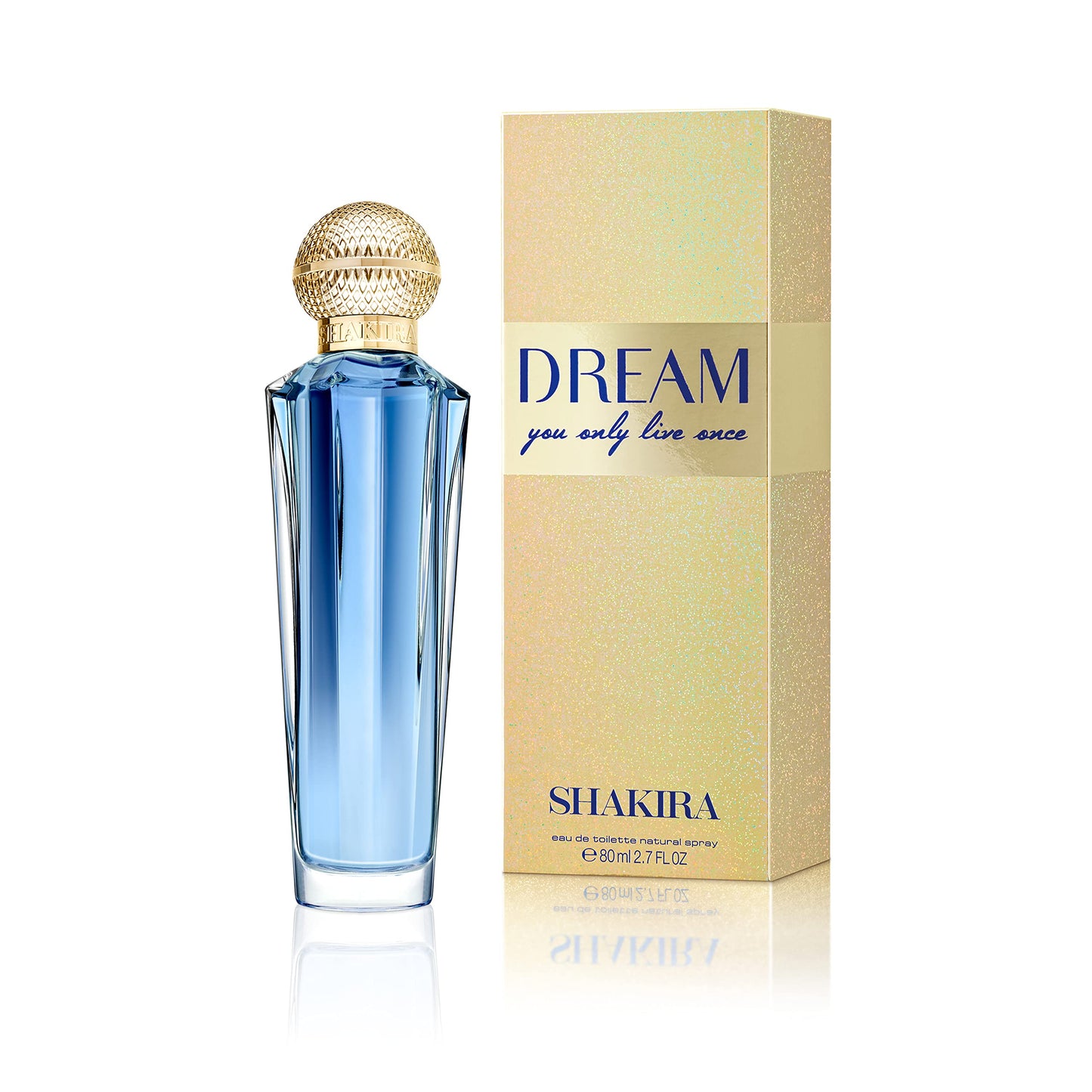 Shakira Perfume - Dream For Women - Long Lasting - Fresh And Feminine Perfume - Vanilla, Citrus And Floral Notes - Ideal For Day