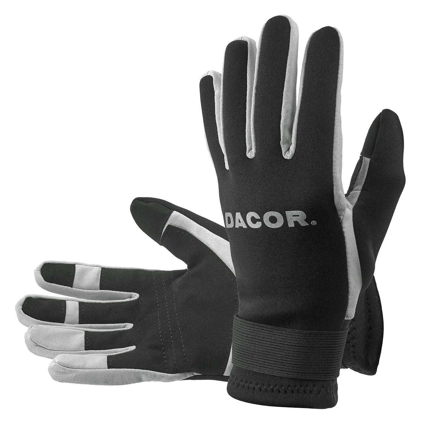 Dacor Amara 2mm Neoprene Superior Comfort Durable and Protective Water Sport Gloves, Black, Small