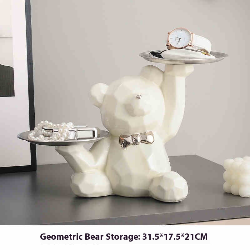 Key Storage Entrance Decoration Tray Home Decorations