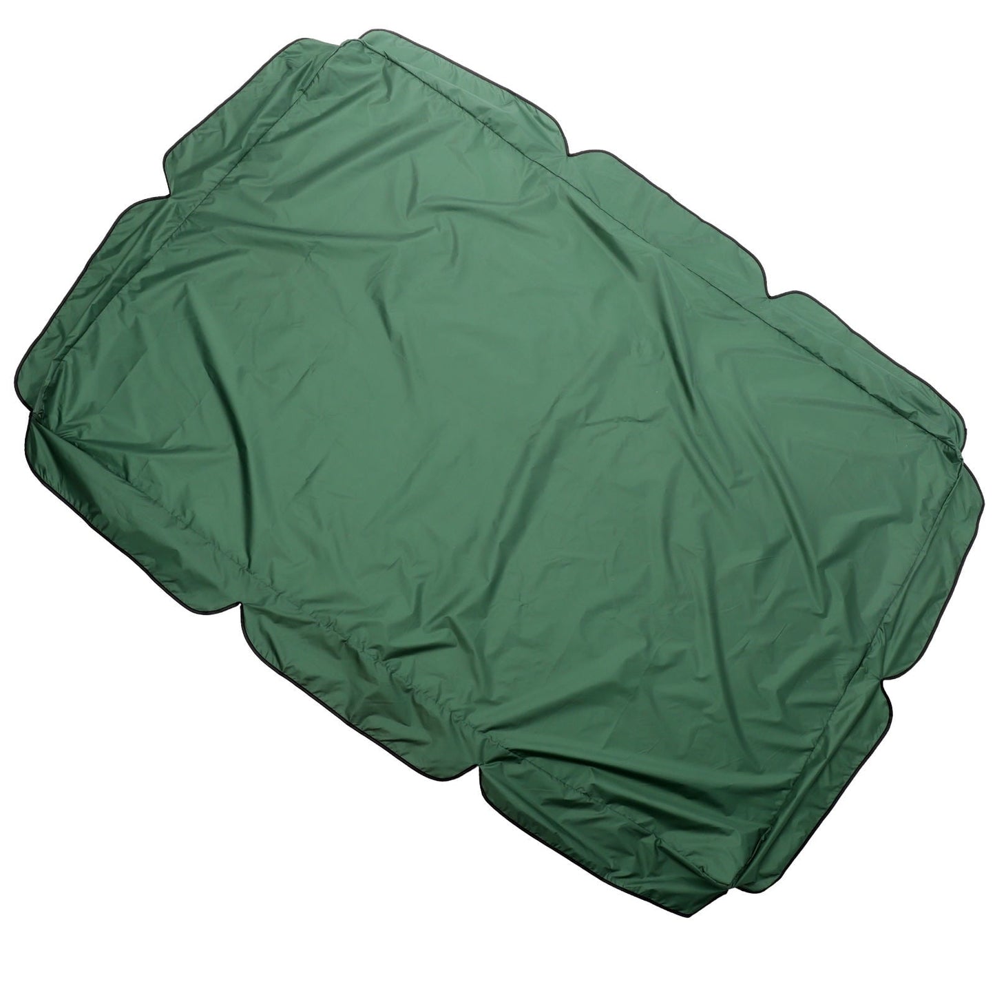 CIMAXIC Outdoor Swing Canopy Replacement Cover Swing Cover Dark Green Waterproof 1Pack