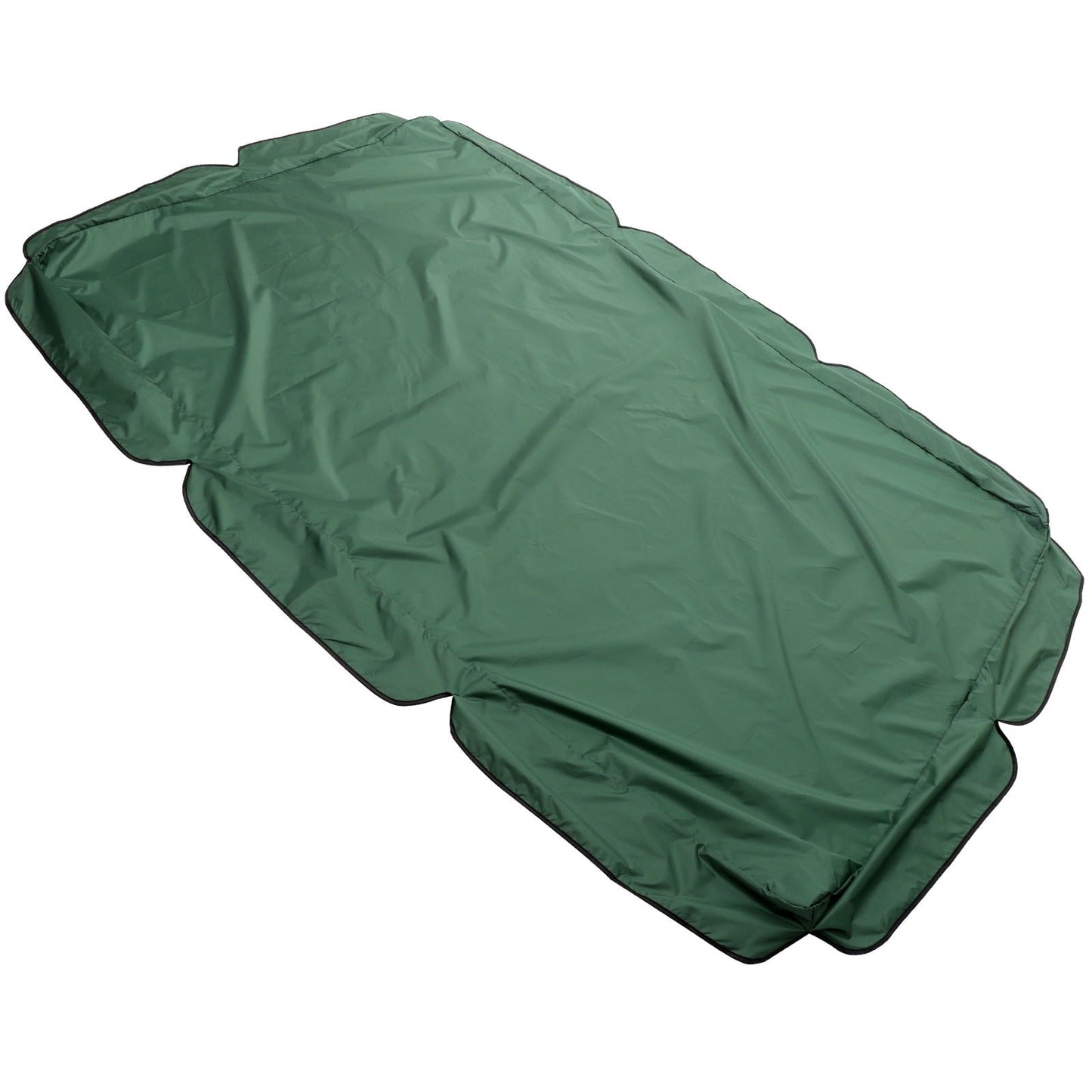 CIMAXIC Outdoor Swing Canopy Replacement Cover Swing Cover Dark Green Waterproof 1Pack