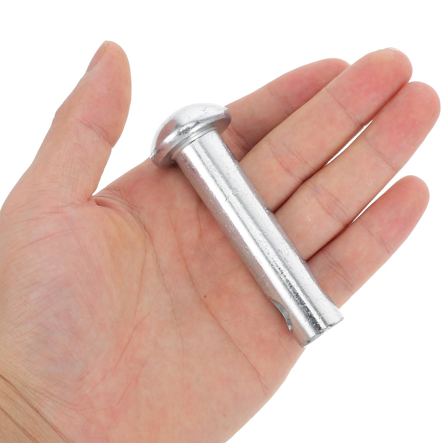 HOOWIFFY 2Pcs Iron Zinc Plated Cylindrical Hammock Chair Pin Replacement for Porch Swing 8.00X2.60X2.60CM