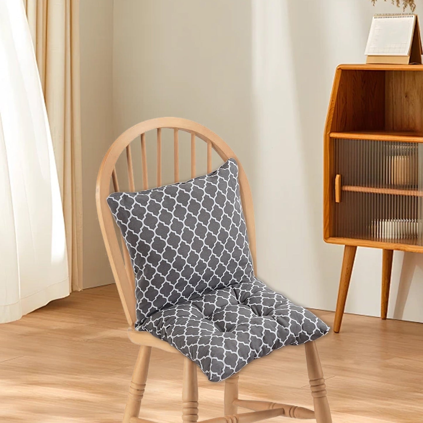 sruoe High Back Chair Cushions, Patio Chair Back Cushion, Chair Cushions, Seat Cushions Back Pad, Indoor Outdoor Chaise Lounge Back Pads for Home, Office Cushion, Cotton