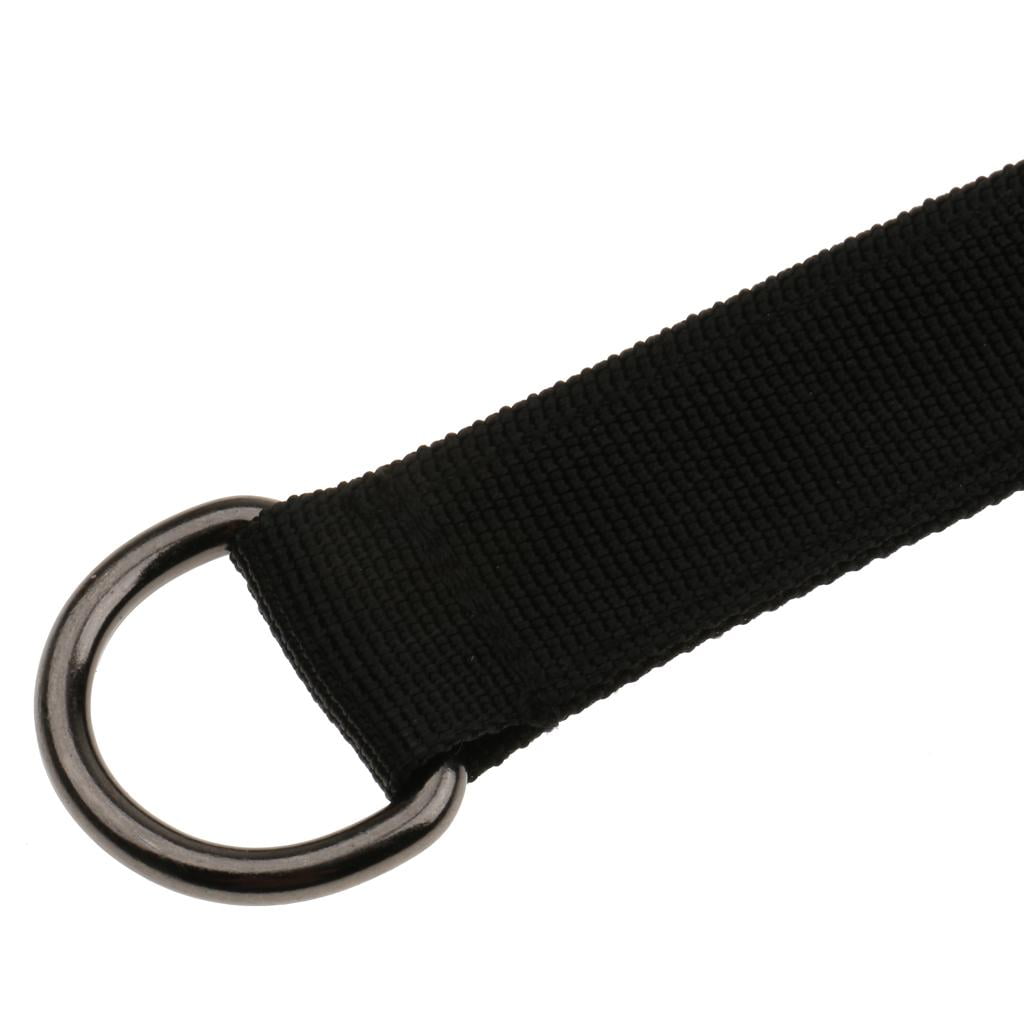 YWMJZEU 2x 65cm Nylon Camping Sleeping Hammock Straps Garden Swing Hammock Rope Belt