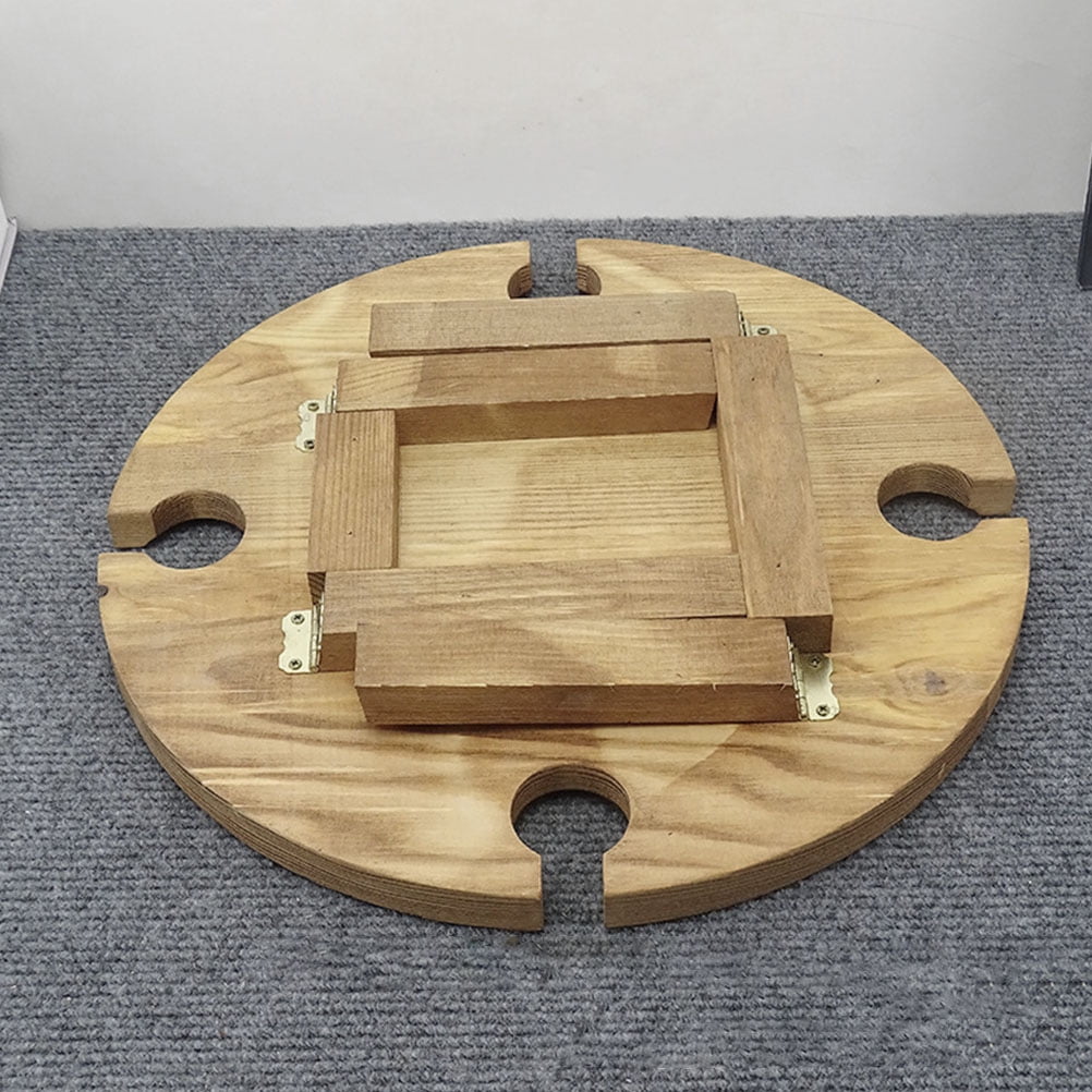 HAMPPLIES 1Pack Sand Table for Beach and Outdoor Picnics Square Shape