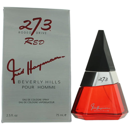 273 Red By Fred Hayman, 2.5 Oz Eau De Cologne Spray For Men