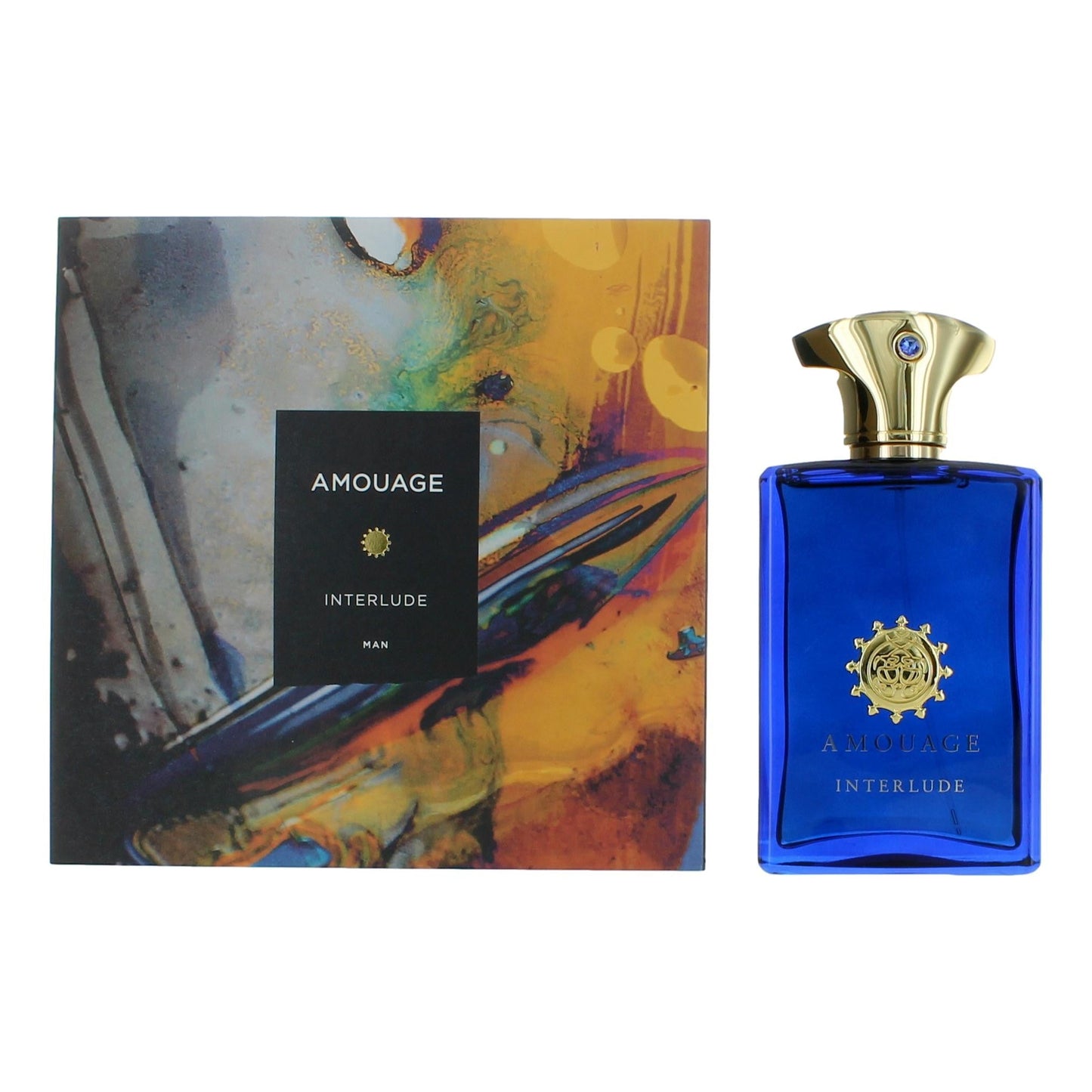 Interlude By Amouage, 3.4 Oz Eau De Parfum Spray For Men New