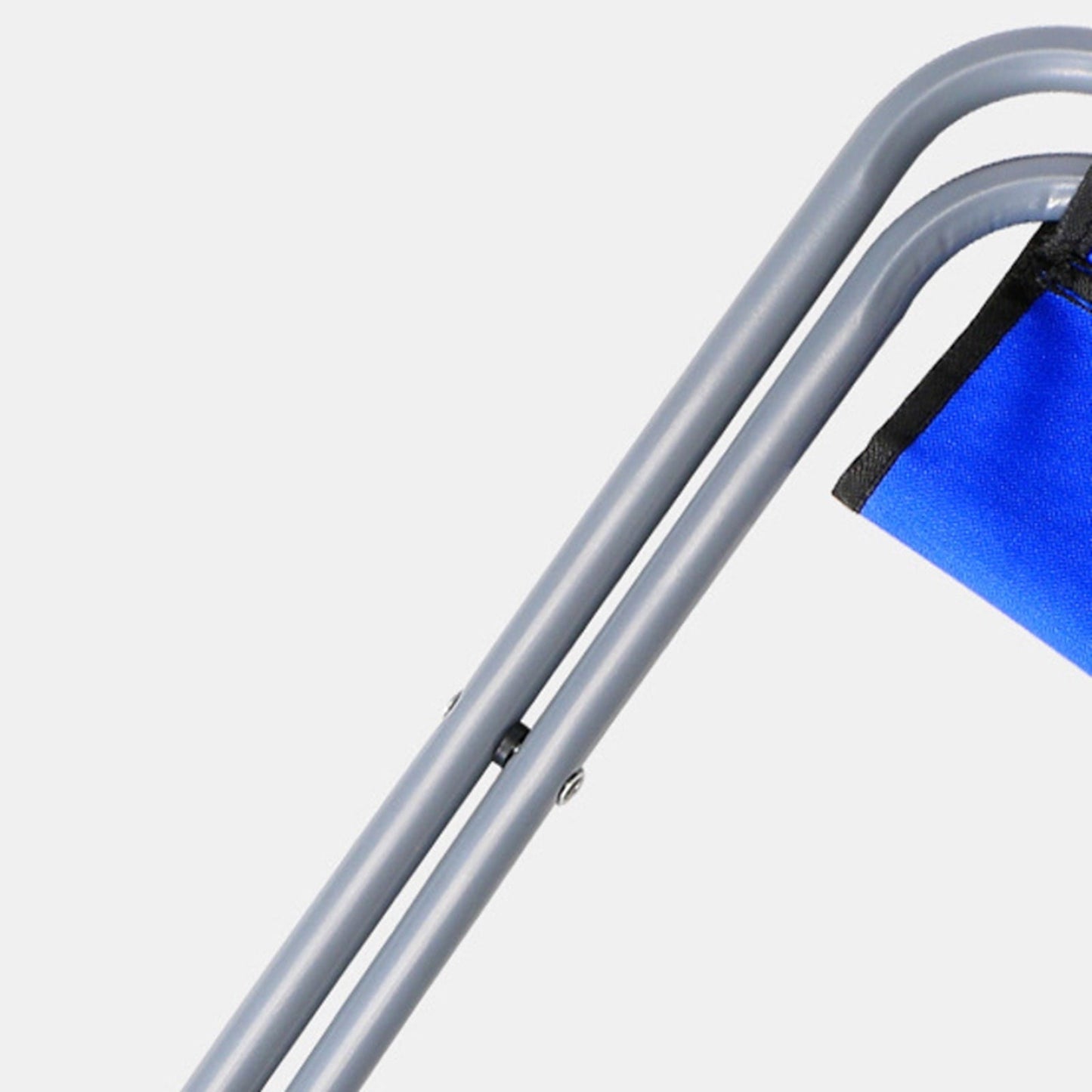 Heavy Duty Folding Camp Stool - 15 Inch Height, 300lbs Capacity, Portable - for Camping, Fishing, and Outdoor Events