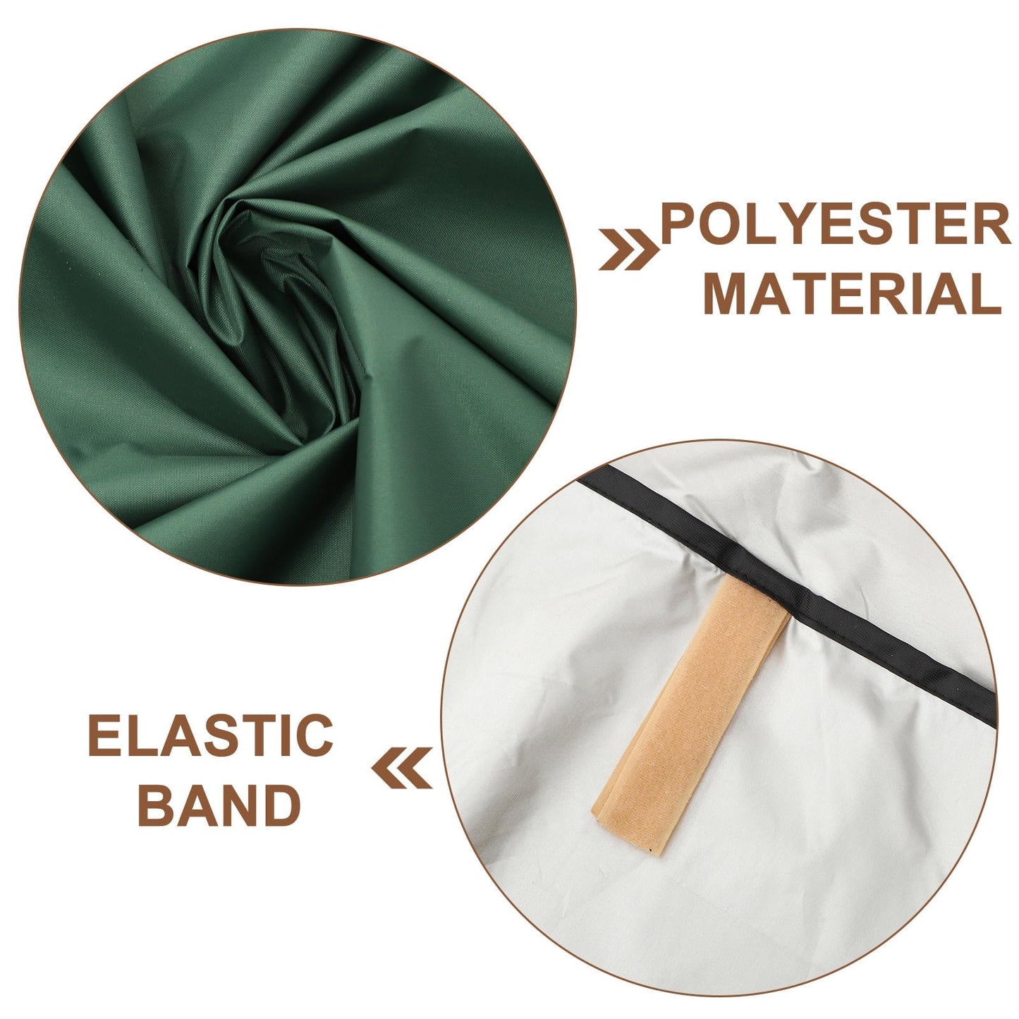 CIMAXIC Outdoor Swing Canopy Replacement Cover Swing Cover Dark Green Waterproof 1Pack