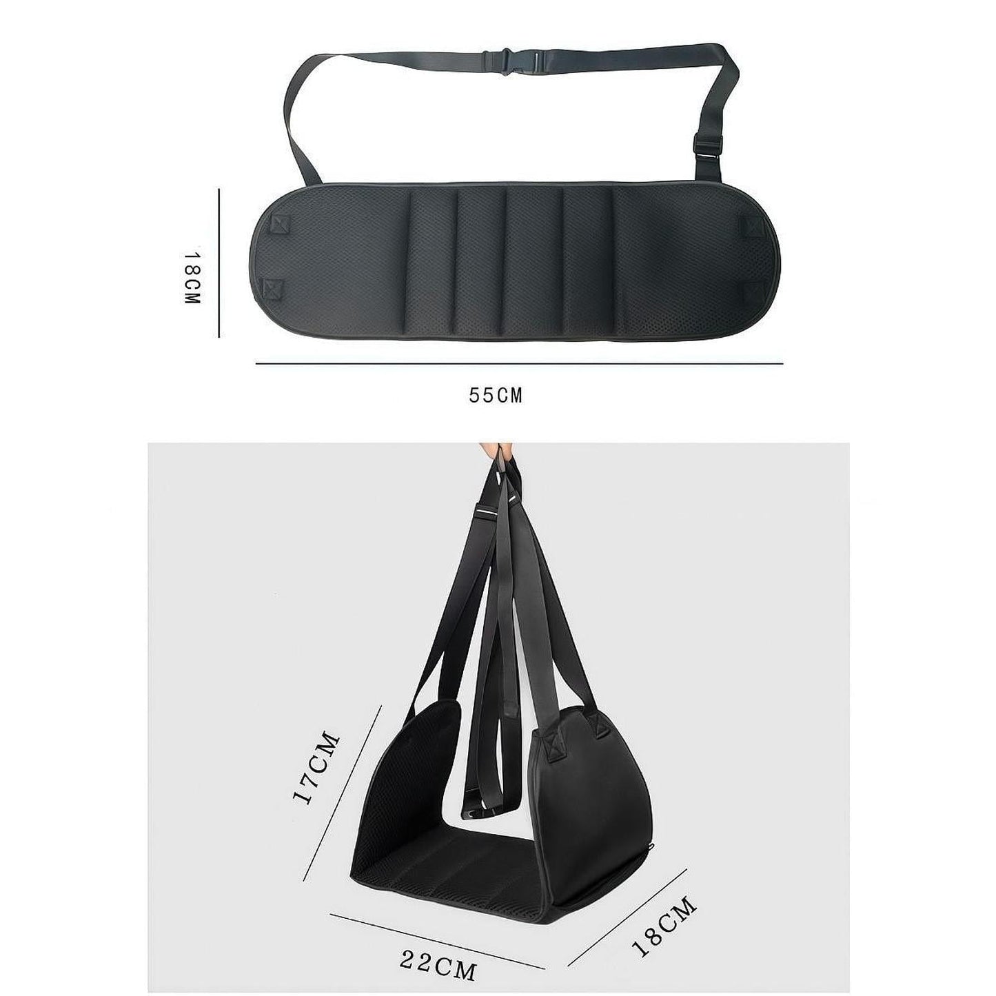 Zxpjkyu Airplane Foot Hammock Hanger Comfortable Convenient High Performance Leg Hammock