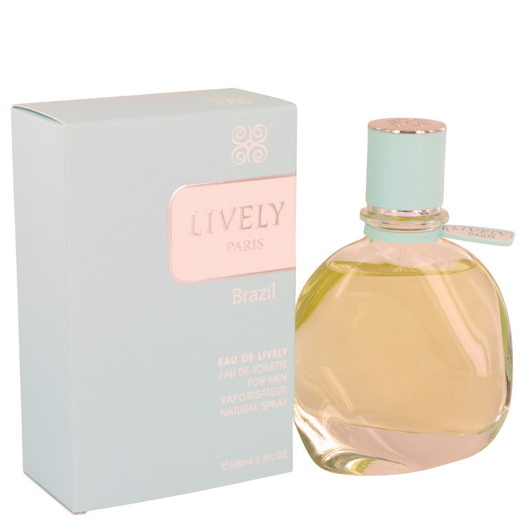Eau De Lively Brazil By Parfums Lively Eau De Toilette Spray 3.3 Oz(D0102Ha7El7.)
