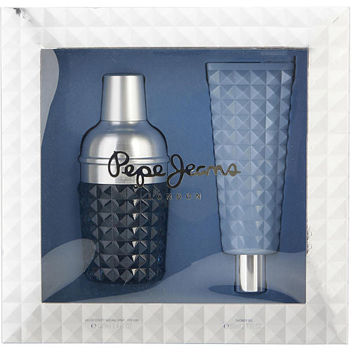 Pepe Jeans By Pepe Jeans London Edt Spray 3.4 Oz & Shower Gel 2.7 Oz(D0102Hxzyit.)