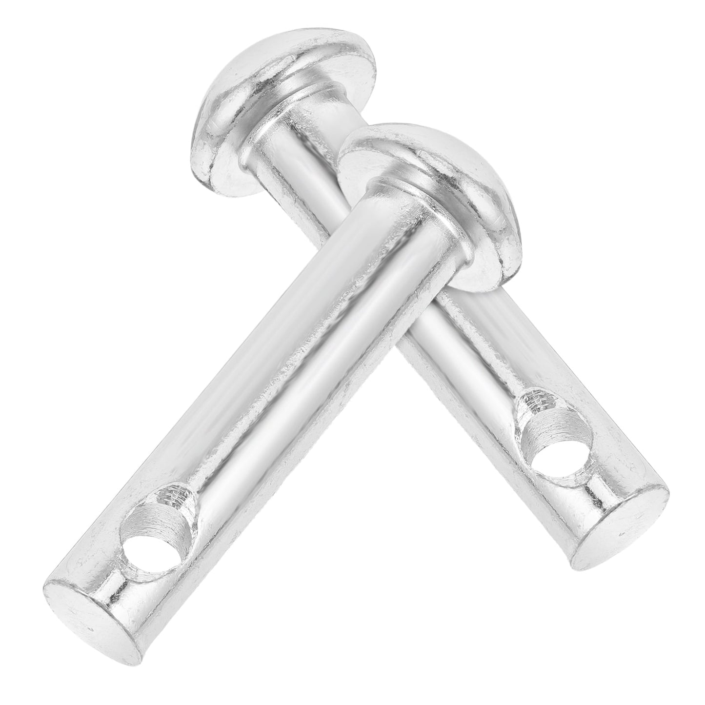 HOOWIFFY 2Pcs Iron Zinc Plated Cylindrical Hammock Chair Pin Replacement for Porch Swing 8.00X2.60X2.60CM