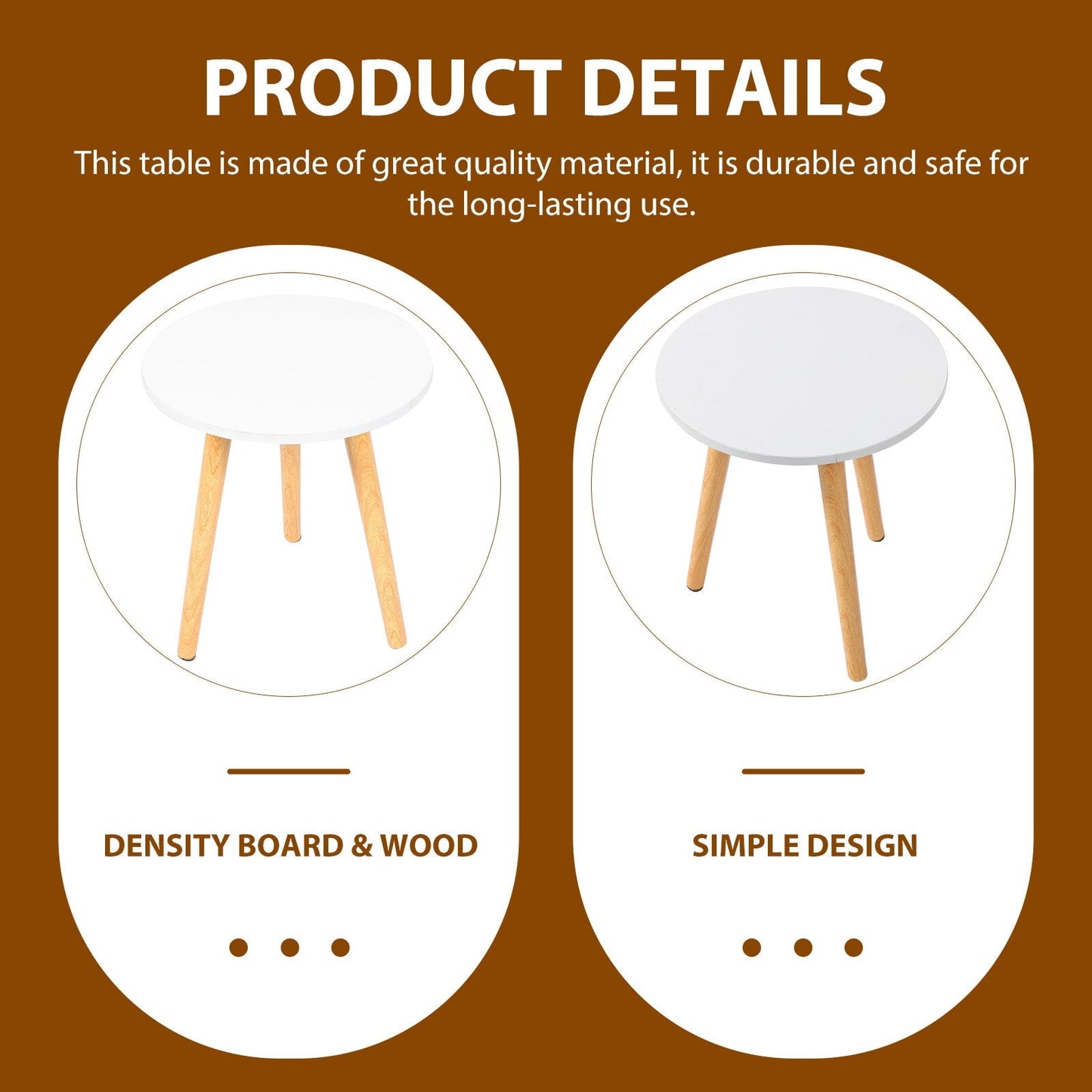 Toyvian 1Pack White Bed Side Rack with Density -saving Organizing Design