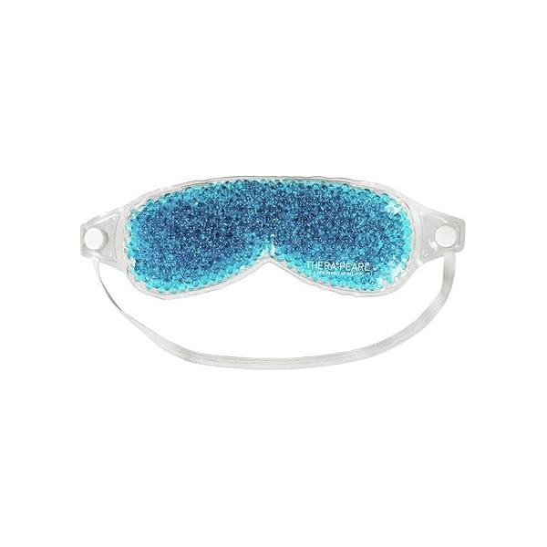 Eye Mask by TheraPearl, Ice Pack, Flexible Gel Beads for Hot Cold Therapy, Puffy, Swollen Eyes & Relaxation, Non Toxic Reusable