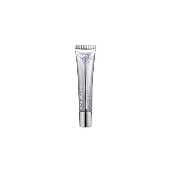 Eye Illuminator - Hydrating Under Cream for Tired, Dull Eyes Squalane & Botanical Extracts Ophthalmologist-Tested, Made in France 15 ml / 0.45 oz