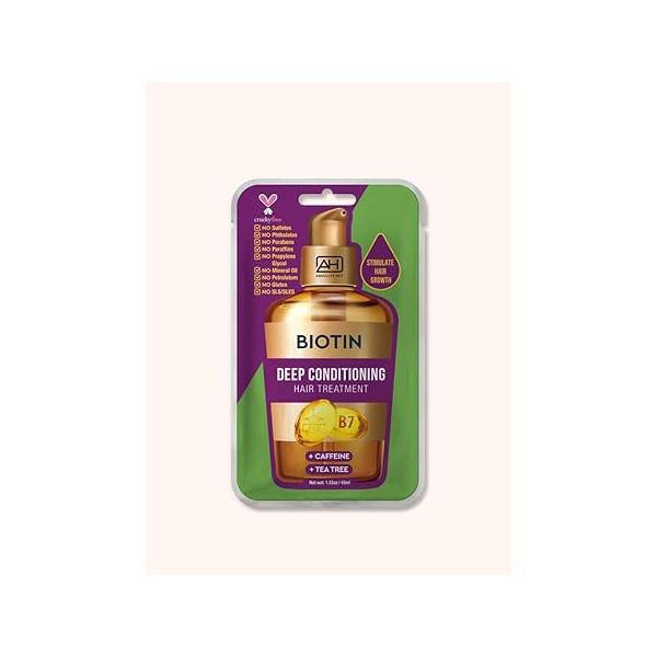 Absolute New York Hot Biotin Deep Conditioning Hair Treatment, Women Cosmetic Accessories