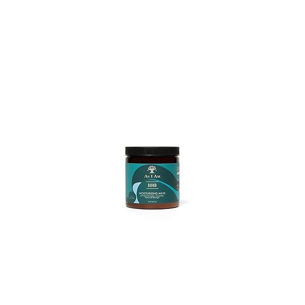 As I Am Bond Repair Hair Mask - 8 oz Treatment For Damaged with Moringa, Amla, & Ceramides
