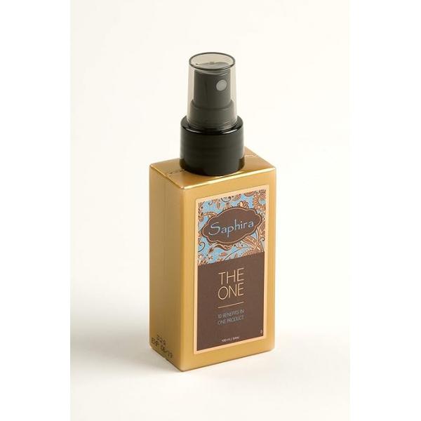 Saphira Leave On Hair Mask for All Types - Detangles and Controls Frizz, Heat Color Protectant, Sulfate-Free, Paraben-Free