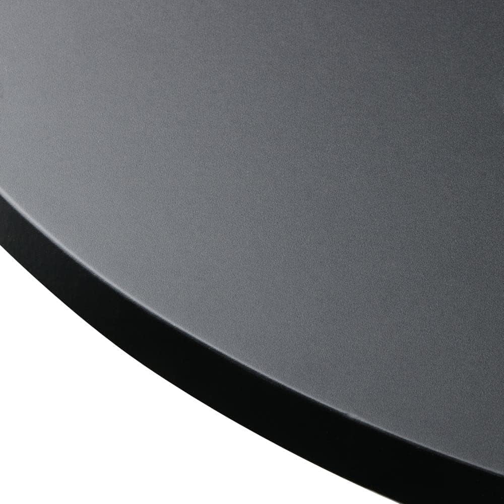 Adjustable Round Pub Table, Counter Bar Height Top Table, 360° Swivel Bar Tables, Tall Cocktail Tables ,Bistro Table for Home, Indoor, Dining, Black