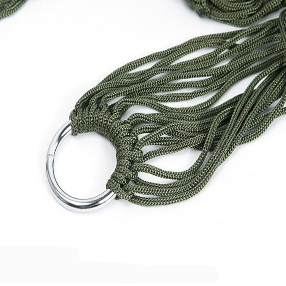 Worgeous 军绿吊 Camping Hammock with Rain Fly Bed Net Mesh Travel Green