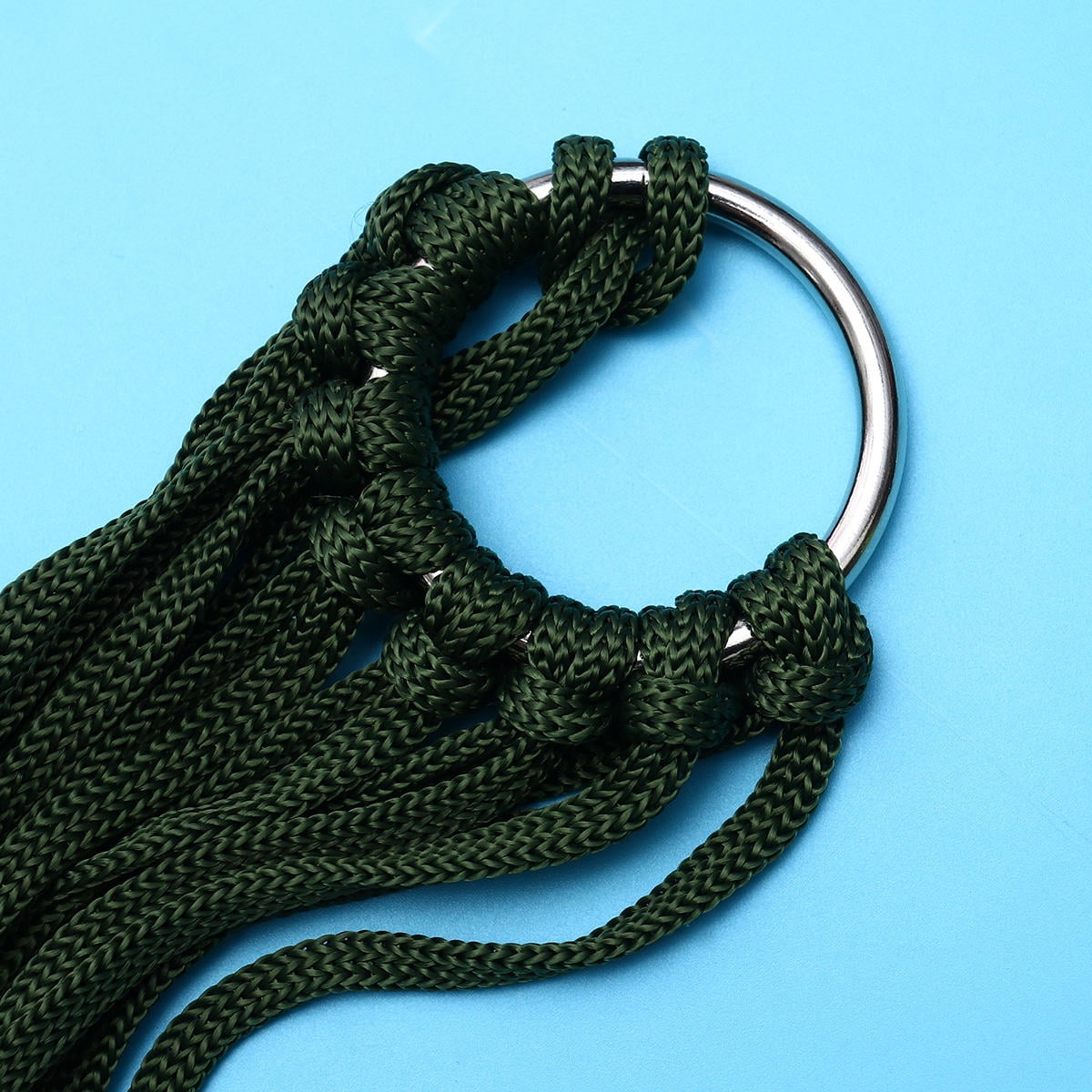 Worgeous 1Pack Mesh Hammock for Outdoor Sports Camping Sleeping Nylon 11.8x47.2in