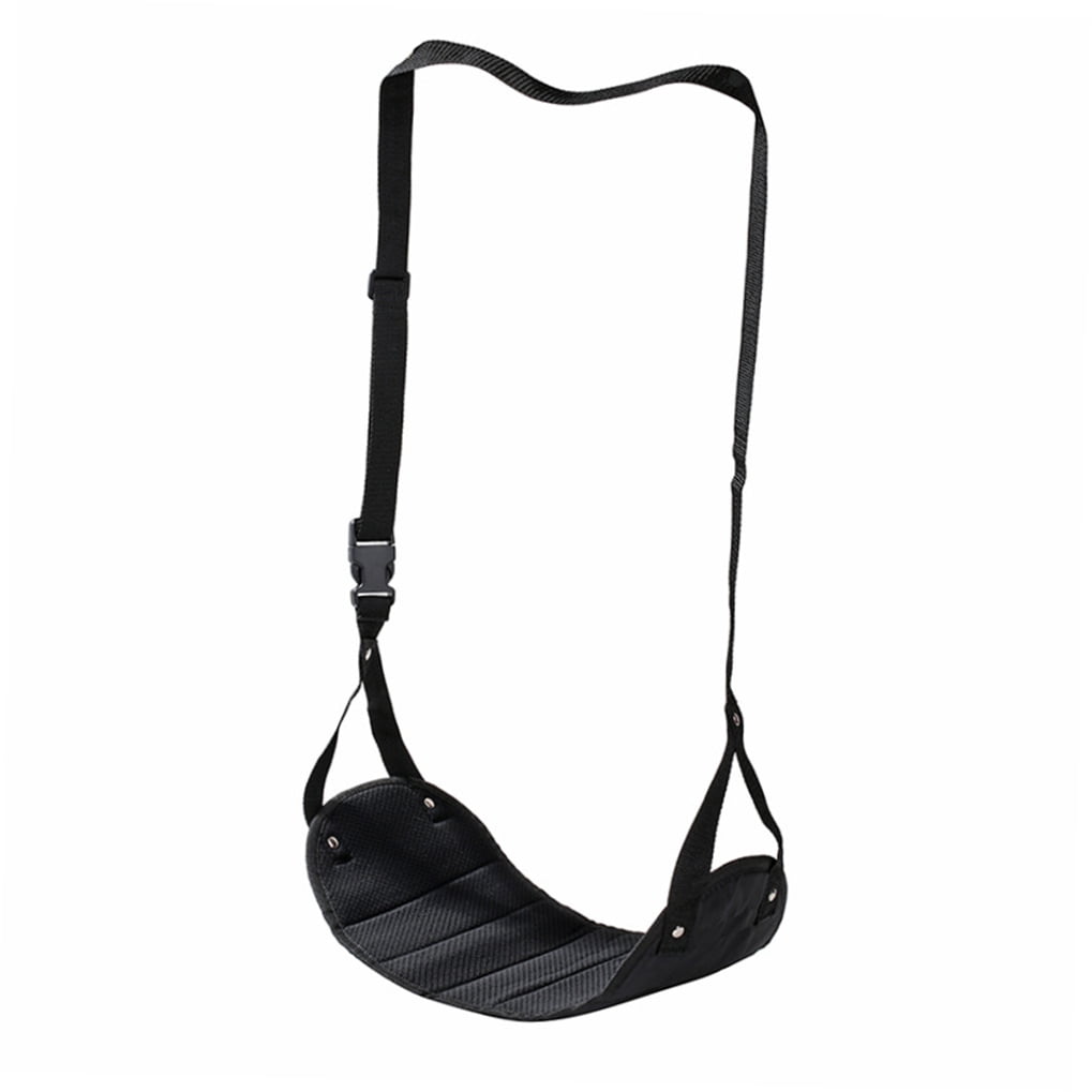 Toyvian 1Pcs Flight Foot Hammock Black Easy to Carry for People who Sit for Long Periods