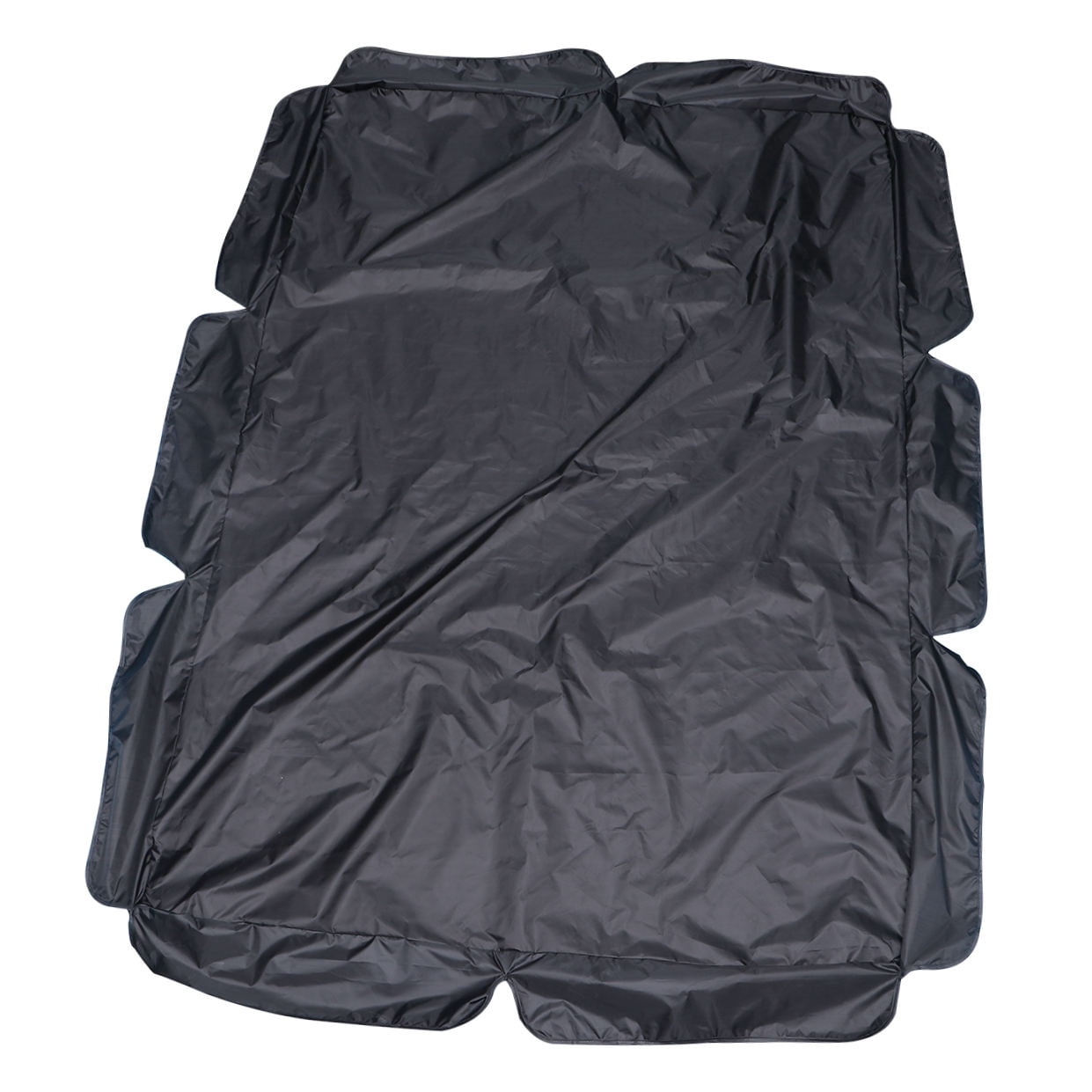 FUTUREORYY 1Pcs Weather-Resistant Patio Swing Protector Cover for Outdoor Home Use 142x120in Black