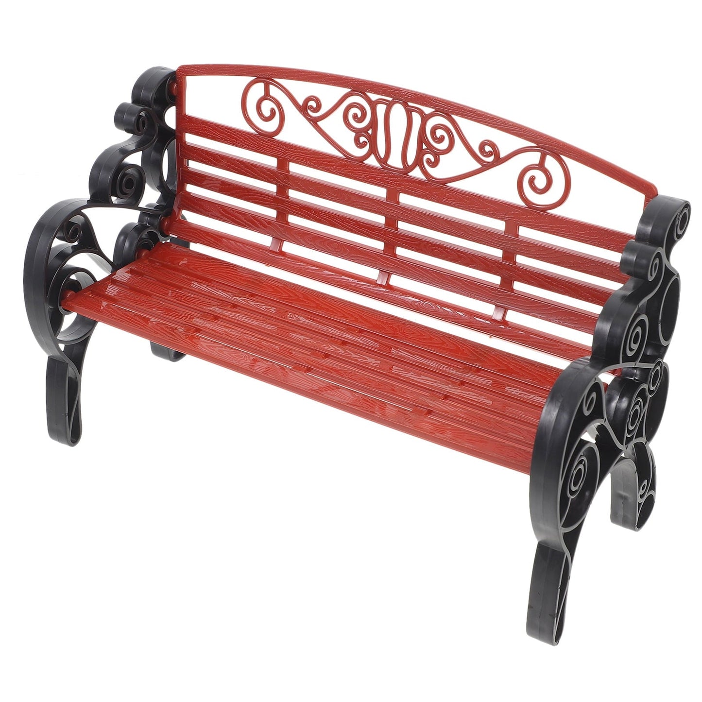 UNOMOR Mini Garden Bench Model ABS Multi Scene Accessories Adults 1Pack