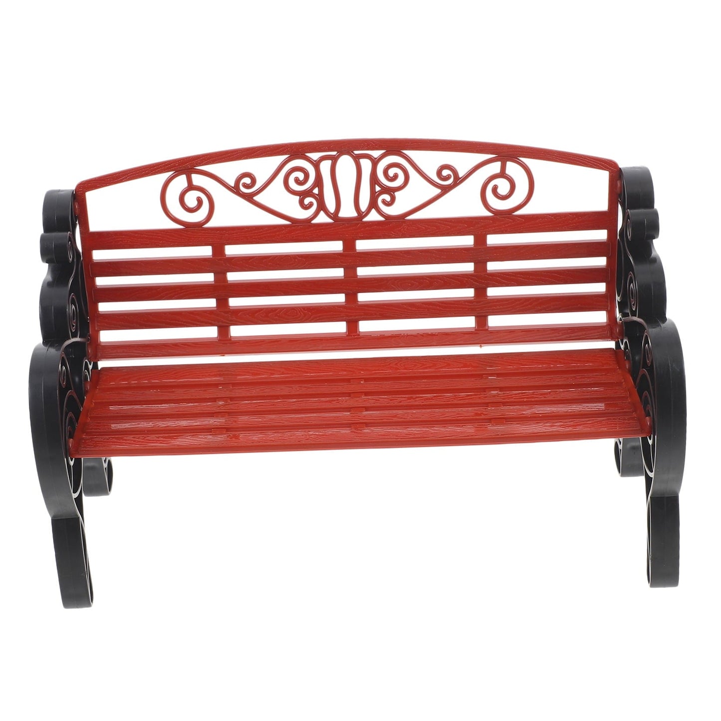 UNOMOR Mini Garden Bench Model ABS Multi Scene Accessories Adults 1Pack