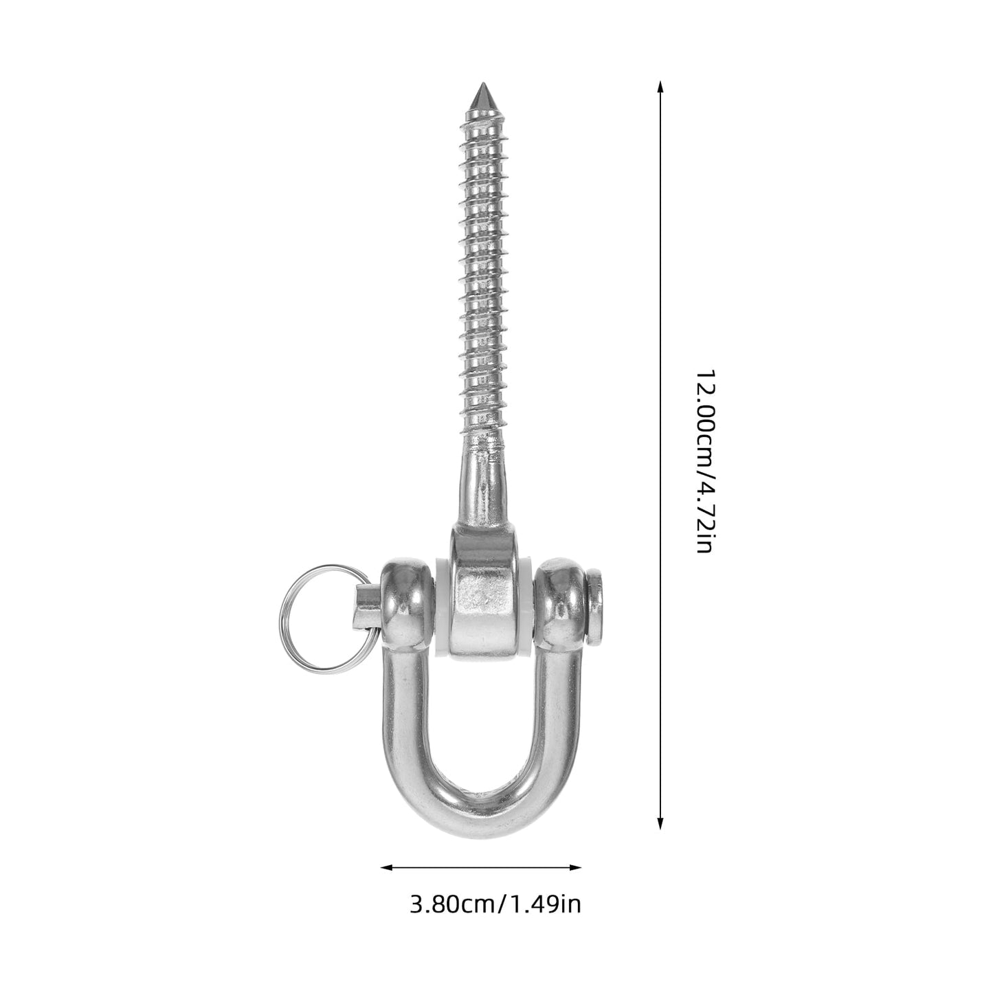 KALLORY 1Pack Heavy Duty Swing Hangers for Hammock Chair Mounting Bracket on Porch