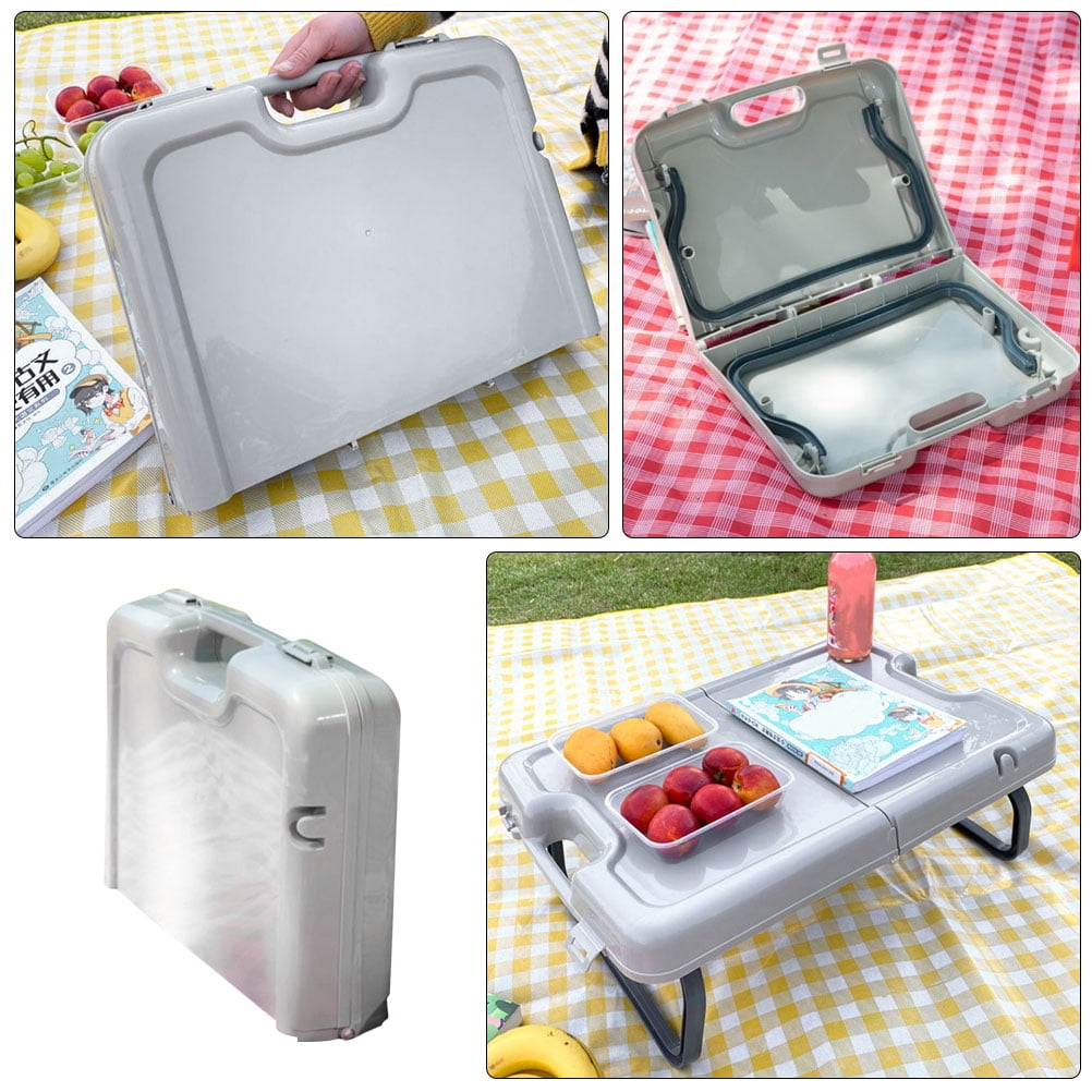 Raindrops 1Set Portable Picnic Table for Outdoor Events 37x29cm