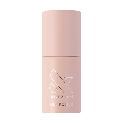 Olive & June Gel Polish | Longest-Lasting Formula | Up to 21 Days of Wear | Damage-Free Removal | Salon-Quality Manicure, Pedicure at Home | Vegan, Cruelty-Free | The Queen Takes Her Tea with Milk