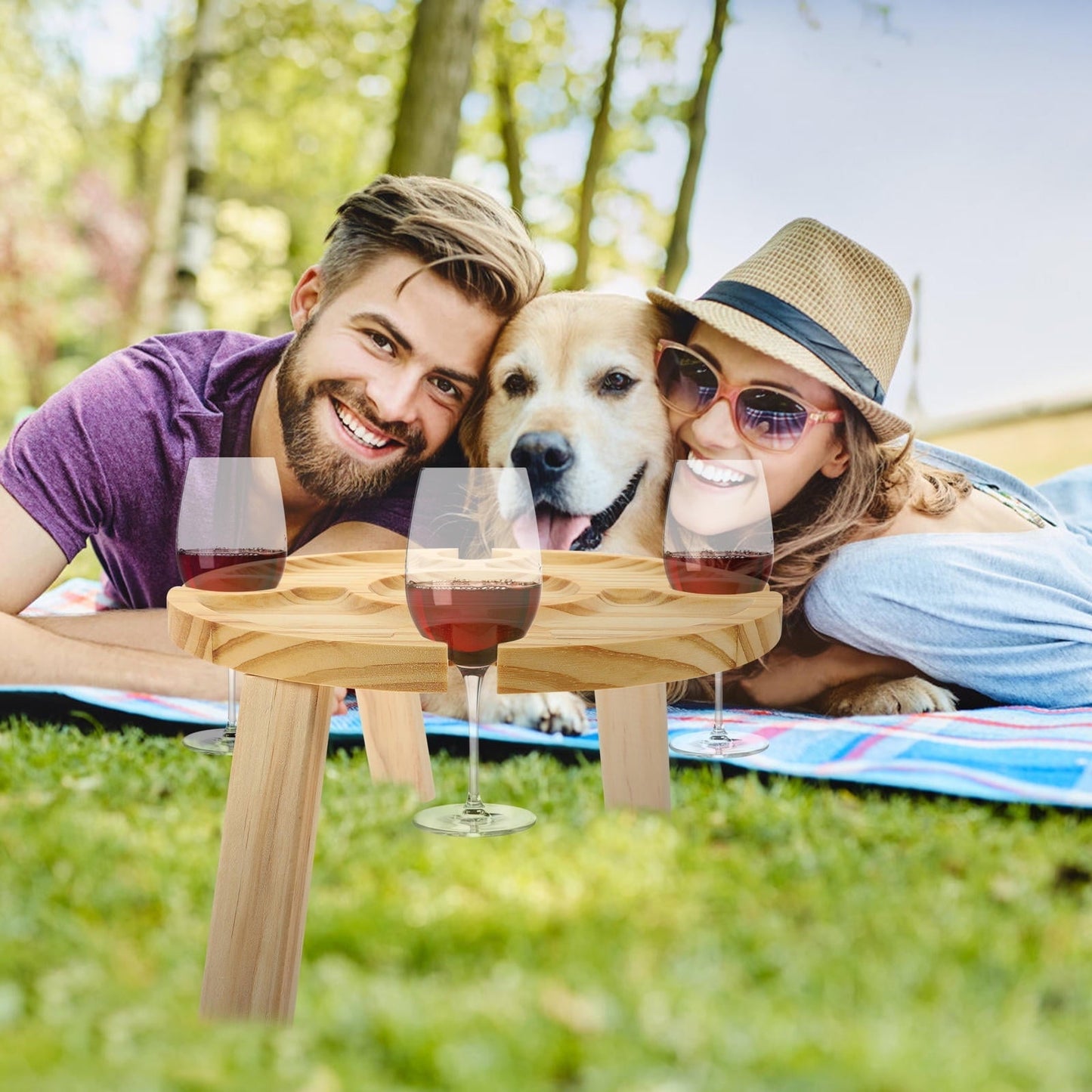 SWETRACE Side Table Outdoor Light Yellow Simple Design 1Set 9.24X9.24X4.91in