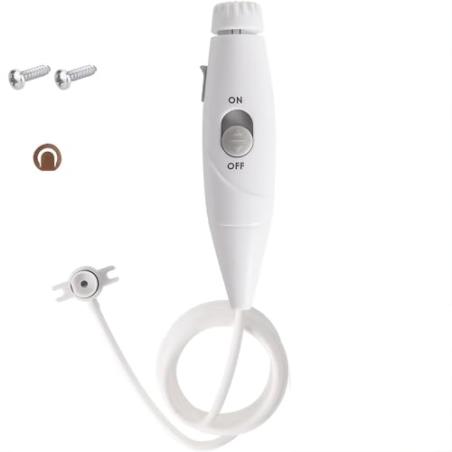 Replacement Hose and Handle Parts for Waterpik Aquarius Water Flosser (WP-660 & WP-670 Series) Oral Hygiene Accessories Water Hose Plastic Handle Compatible