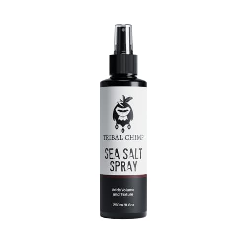 Sea Salt Spray for Men 250ml – Sea Salt Hair Spray for Volumizing, Thickening & Texturizing Hair of All Types – Strong Extra Hold, Natural, Non-Toxic & Alcohol Free Hairspray