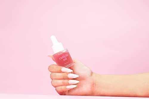 KIARA SKY Cuticle Oil - Hydrating, Nourishing & Moisturizing, Repair for Weak Damaged Nails 0.7 fl oz - Rose Scent