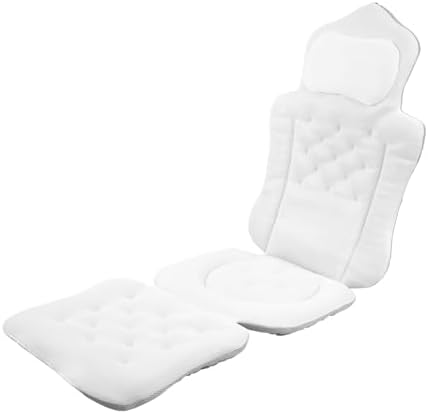 Full Body Bath Pillow for The Bathtub, Thick Bathtub Cushion with a Laundry Bag, Luxury Bathtub Pillow That Provides Support for The Head, Neck and Back, Measuring 51" x 17"
