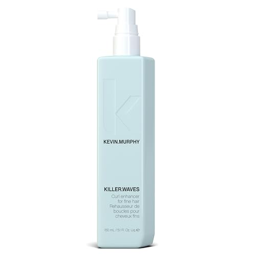 KEVIN.MURPHY KILLER.WAVES - Wave Enhancer for Fine Hair - For Wavy & Curly Hair - Weightless Curl Enhancer - Frizz Reduction - Daily Hair Care - 150 mL / 5.1 fl oz