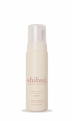 SHIBUI Volumizing Mousse, Weightless Lift & Color Protection for Fine to Medium Hair, Vegan & Sulfate-Free, 7 Fl Oz