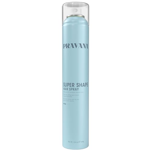 Pravana Super Shape/Extreme Hair Spray | Styling Mist For Medium or Strong Hold | Adds Tremendous Body | Defends Against Humidity | Vegan & Cruelty Free | Paraben & Sulfate Free