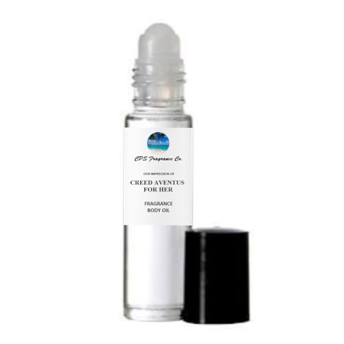 AVENTUS for Her For Women Type Hypoallergenic Pure Perfume Body Oil Roll On 1/3oz (10ml) CPS Fragrance Co. Impression made with Pure essential Oils + Organic Fractionated Coconut Oil