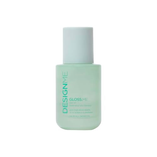 Design.Me GLOSS.ME Hair Oil Anti Frizz Hair Serum for Women | Argan Hair Oil Adds Shine, Smoothness, & Hydration | Paraben & Sulfate Free Straight, Wavy, Coily, or Curly Hair Serum