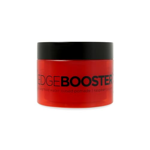 Style Factor Edge Booster Strong Hold Water-Based Pomade 3.38oz-Raspberry Scent