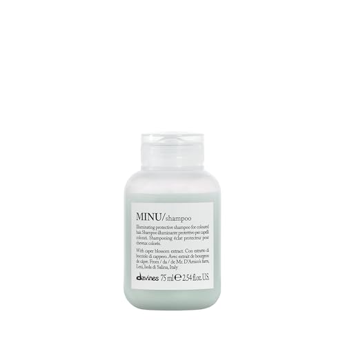 Davines MINU Shampoo, Color Retention Shampoo For Colored, Treated Hair, Protects & Keeps Hair Bright, Shiny For Longer