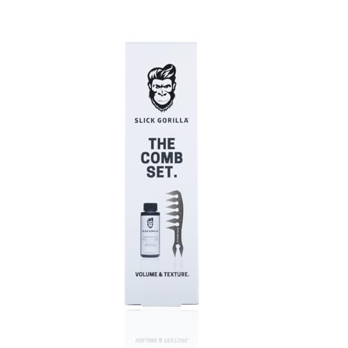 Slick Gorilla Comb Set (Hair Styling Powder 20g + Comb)