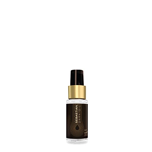 Sebastian Professional Dark Oil Lightweight Hair Styling Oil | Nourishing Blend of Natural Oils for a Smooth, Sleek Finish